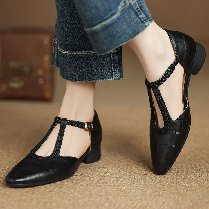 Katharina | Elegantes Zapatos de Cuero