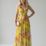 Rosario | Vestido Maxi con Envuelto Suave