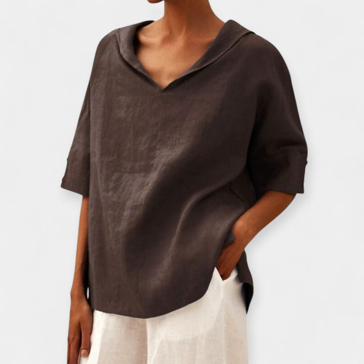Dora - Blusa  de Corte Amplio