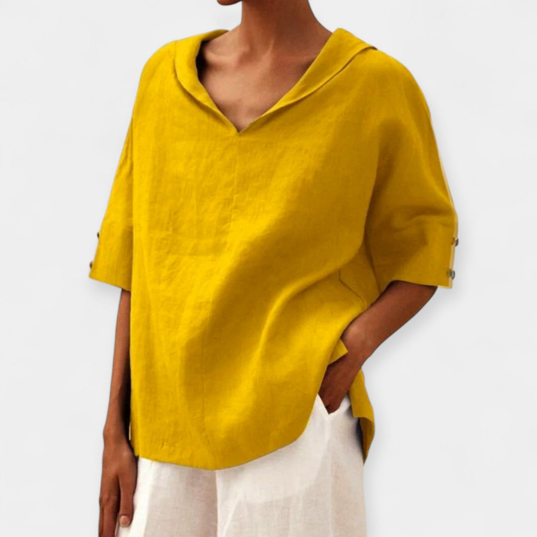 Blusa de corte amplio
