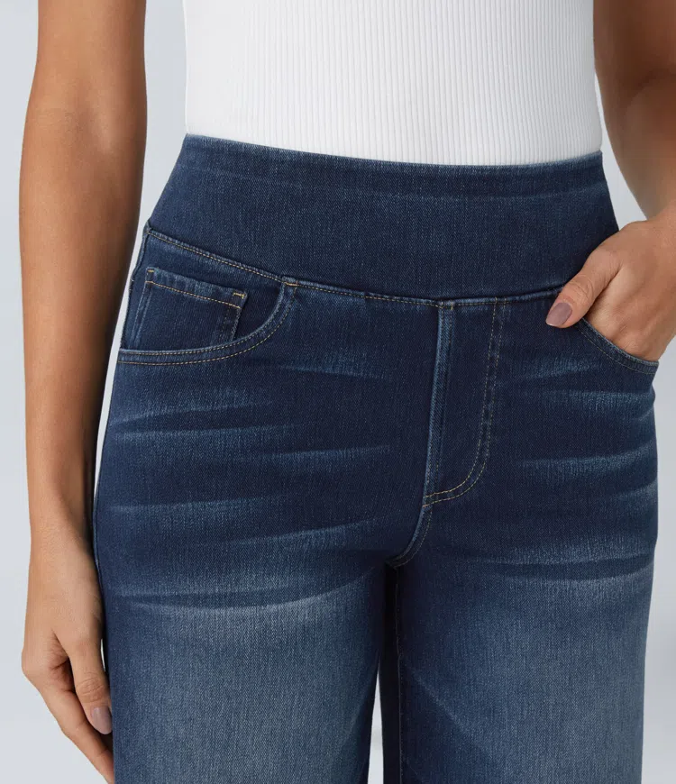 SOLÈNE™ - Easygoing Wide-Leg Jeans