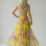 Rosario | Vestido Maxi con Envuelto Suave