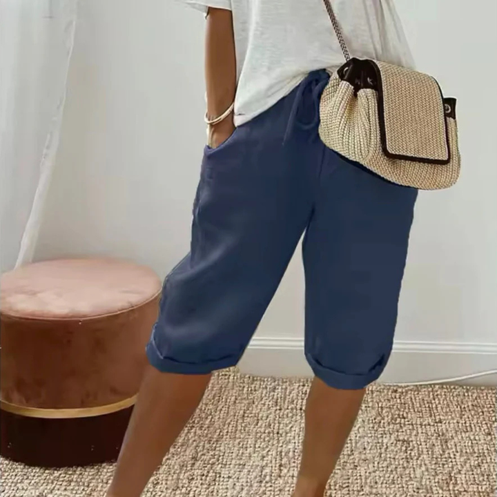 Natalia™ Pantalones Cortos para Mujeres