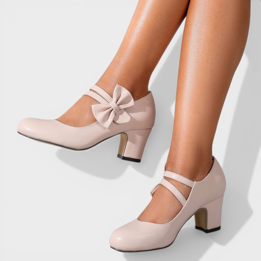 Beatriz™ | Tacones con lazo