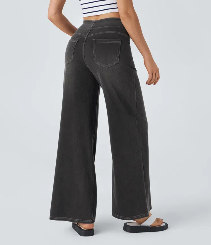 SOLÈNE™ - Easygoing Wide-Leg Jeans