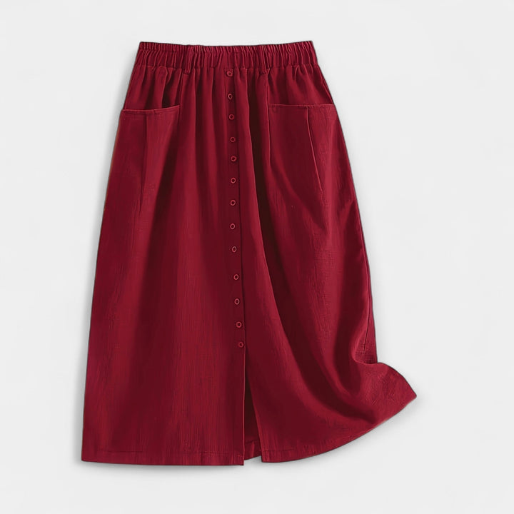 Falda Midi Vintage