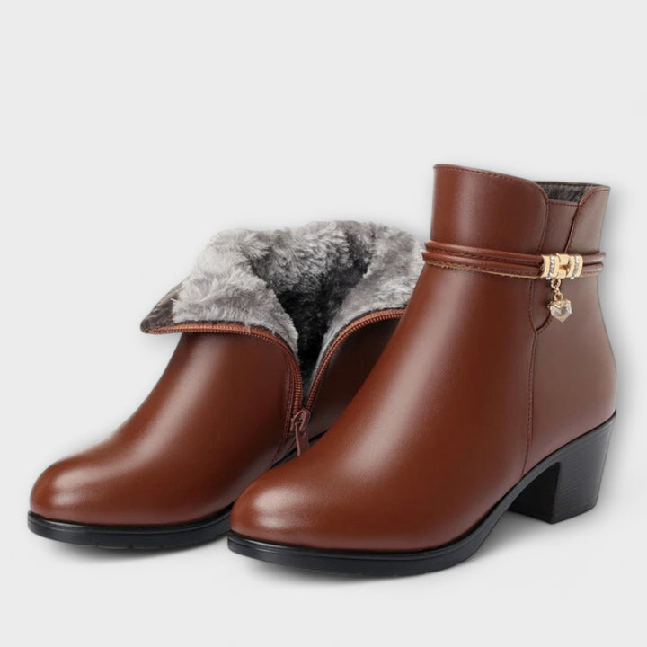 Asta – Botas elegantes de invierno con cremallera