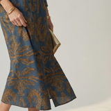 Soledad | Vestido Midi Envueltos Natural