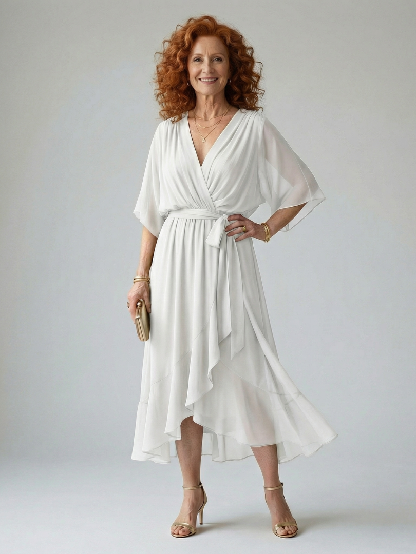 Valentina | Vestido Midi con Caída Ligera