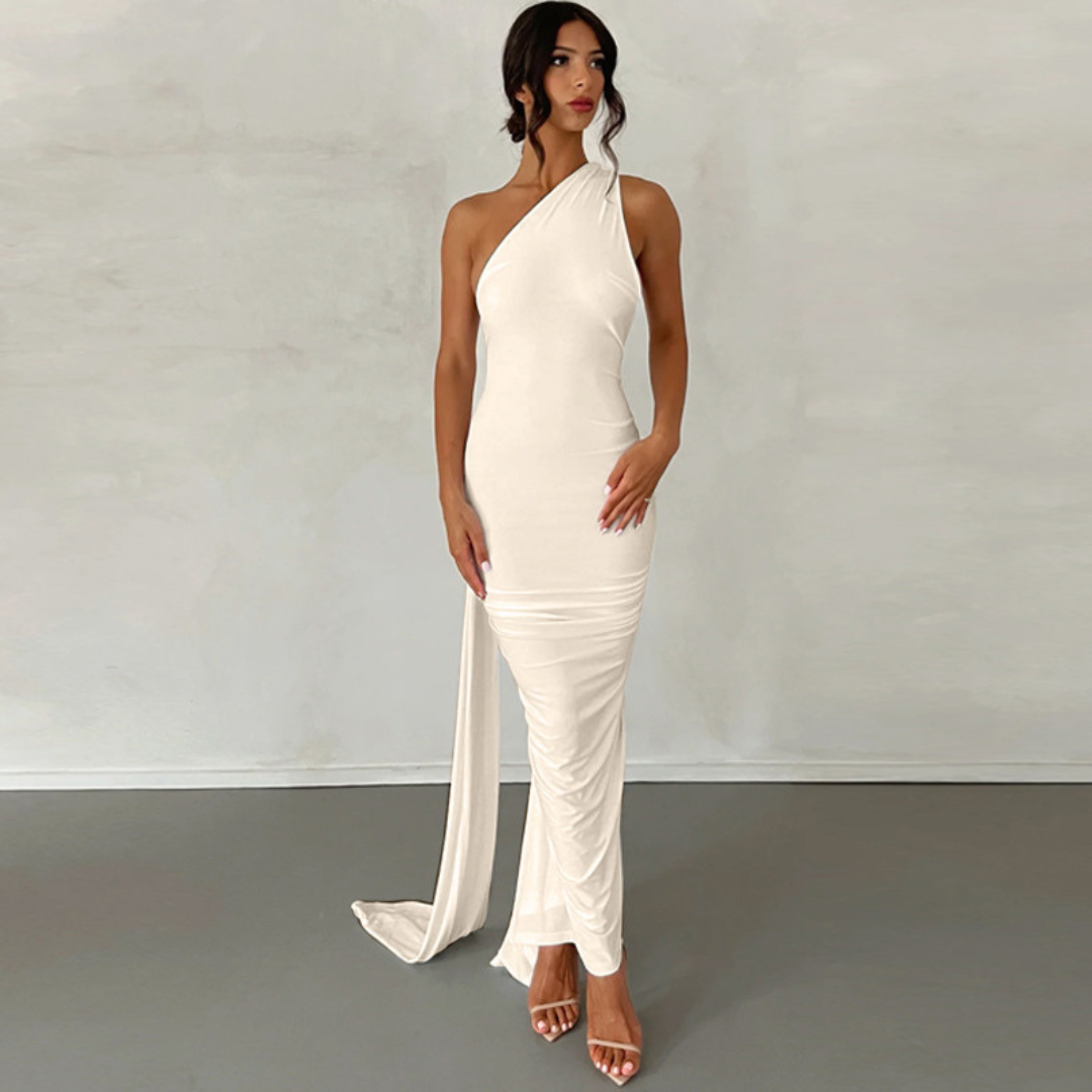 KARILYN™ – Chic Sleeveless Halter Bodycon Evening Dress