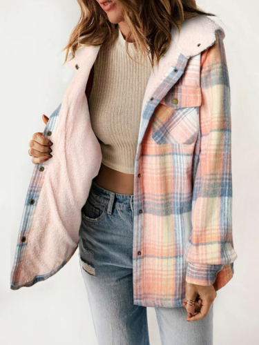 HANNAH™ - Stylish Plaid Jacket