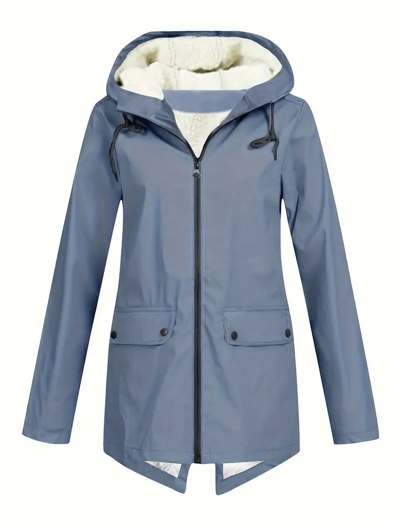AMELIA™ | Cozy Fleece Zip-Up Hoodie