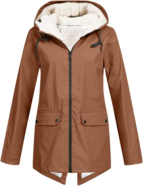 AMELIA™ | Cozy Fleece Zip-Up Hoodie