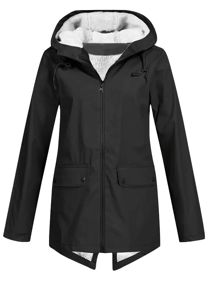 AMELIA™ | Cozy Fleece Zip-Up Hoodie