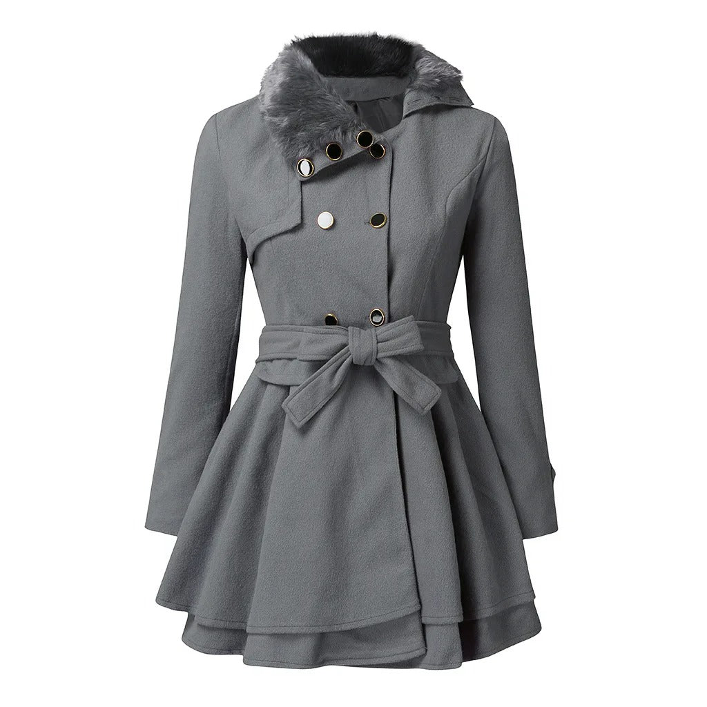 CLAUDIA™ | Retro-Inspired Trench Coat