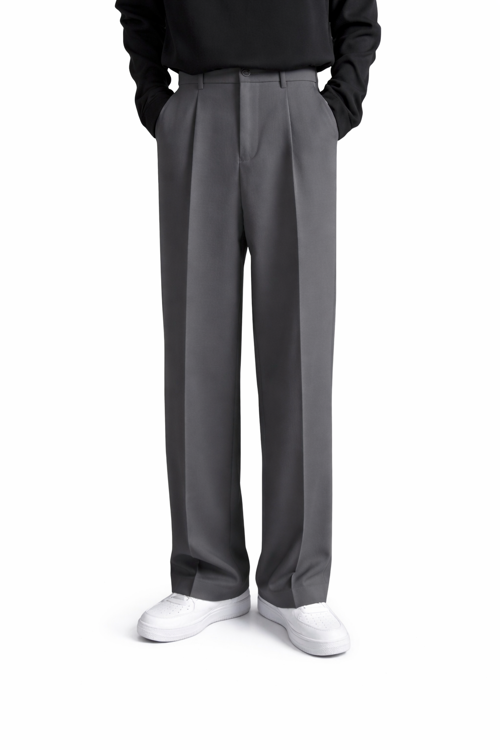Anselmo — Pantalones de Sastre Modernos de Corte Suelto