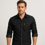 DUMONT LYON | CAMISA SLIM DE MEZCLILLA