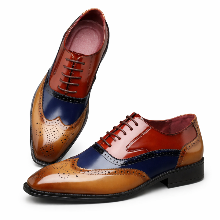 MONTCLAIR™ Zapato Brogue para Caballero – Sabor Elegante. Presencia Indiscutible.