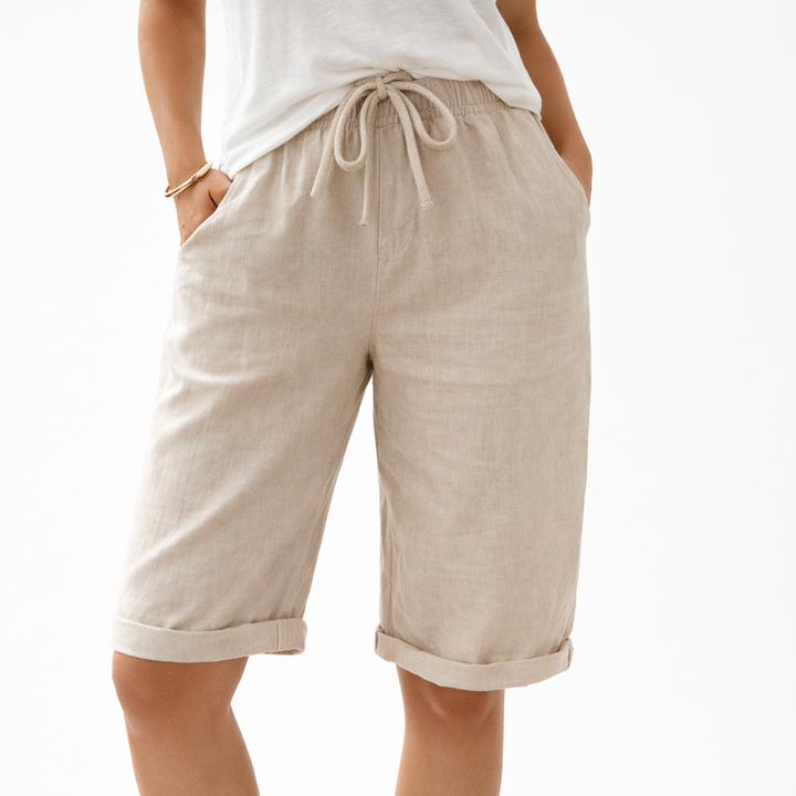 Natalia™ Pantalones Cortos para Mujeres