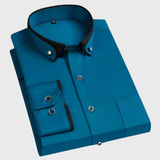 LUMEN TALLINN | Camisa de hombre con cuello contrastante