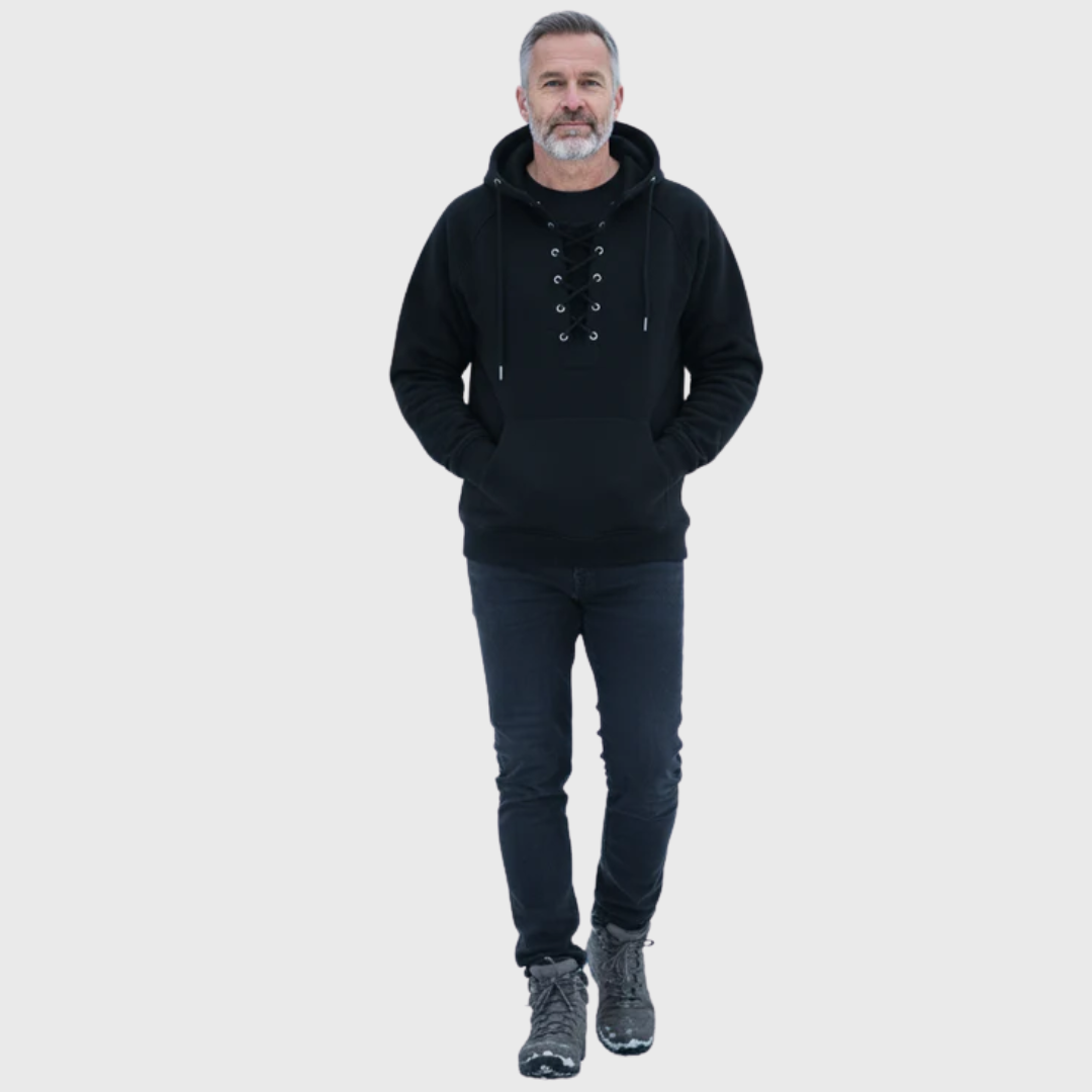 Leo | Sudadera premium con capucha Mugav