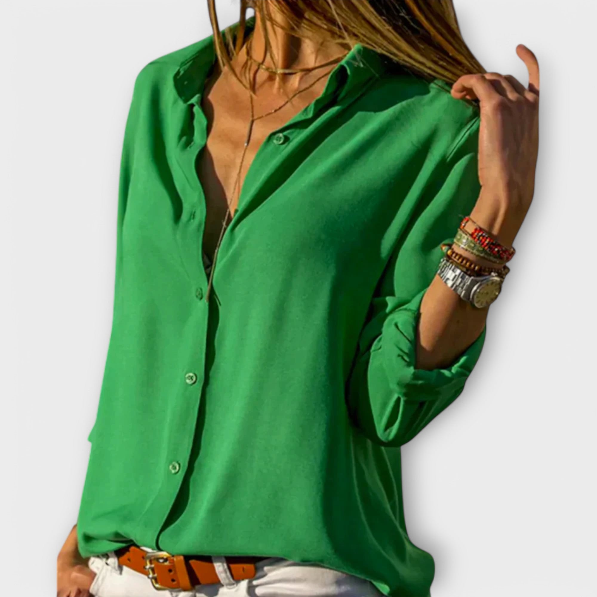 Danica - Elegant Basic Blouse