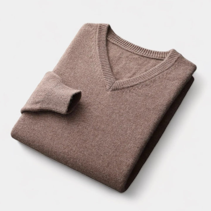 Suéter con Cuello en V