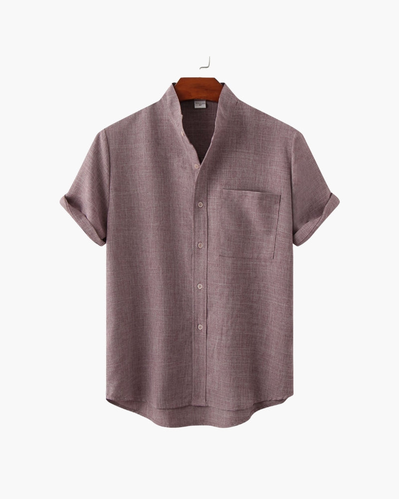 Evaristo — Camisa de corte natural con elegancia casual
