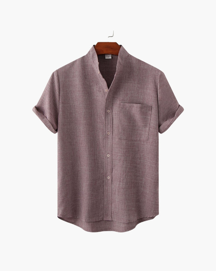 Evaristo — Camisa de corte natural con elegancia casual