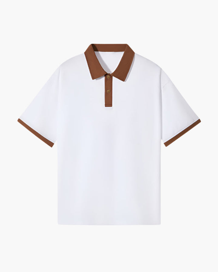 Ivo — Camisa polo importante con líneas refinadas