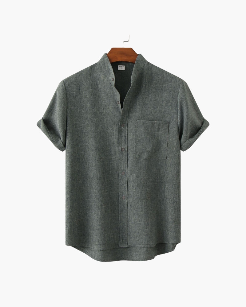 Evaristo — Camisa de corte natural con elegancia casual