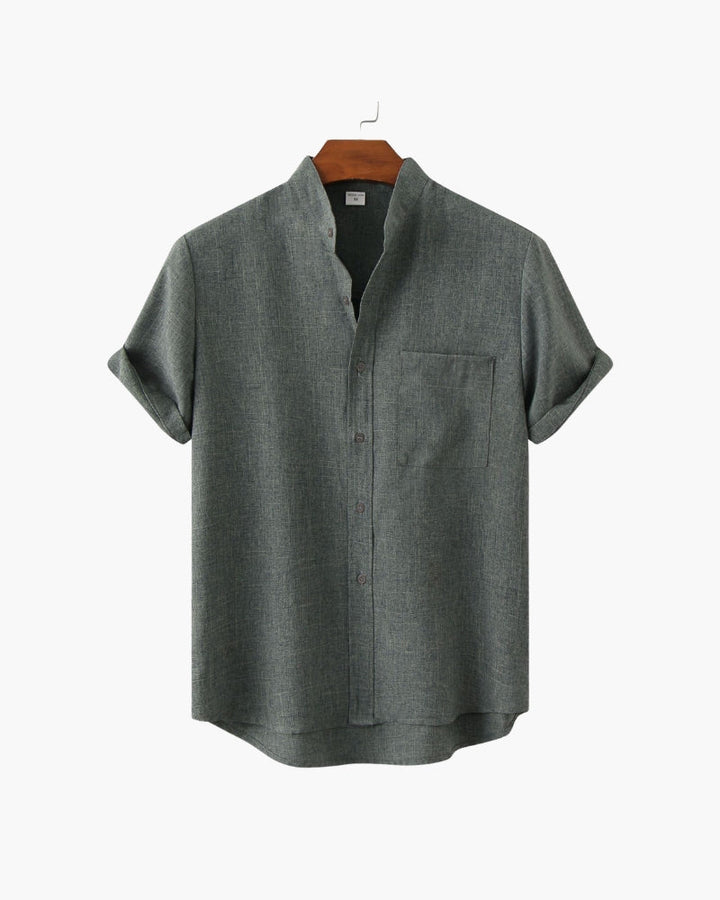 Evaristo — Camisa de corte natural con elegancia casual