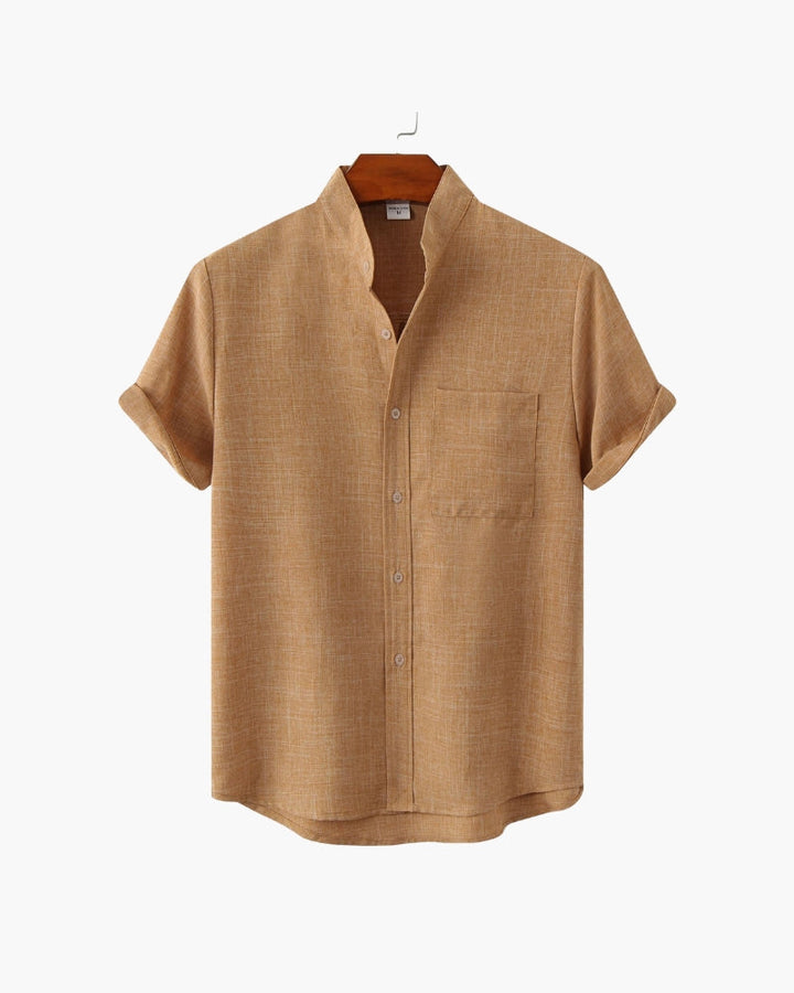 Evaristo — Camisa de corte natural con elegancia casual
