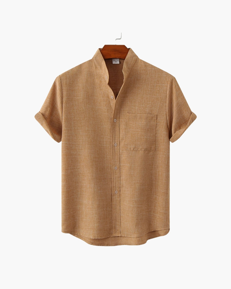 Evaristo — Camisa de corte natural con elegancia casual