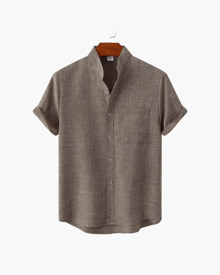 Evaristo — Camisa de corte natural con elegancia casual