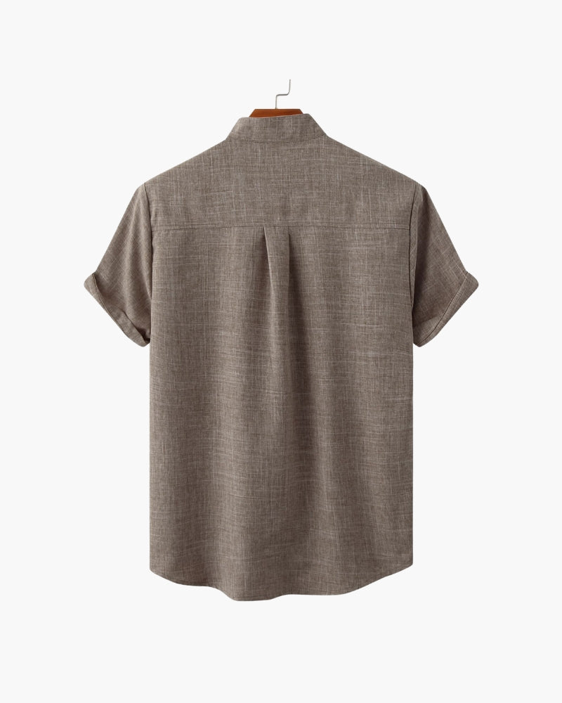 Evaristo — Camisa de corte natural con elegancia casual