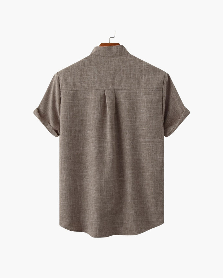Evaristo — Camisa de corte natural con elegancia casual