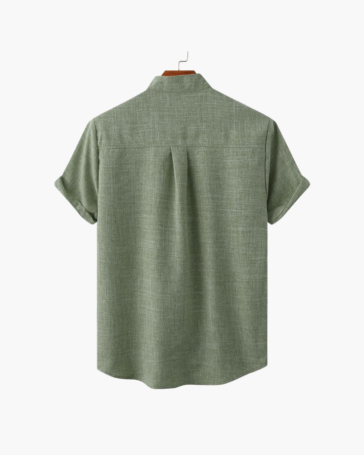 Evaristo — Camisa de corte natural con elegancia casual