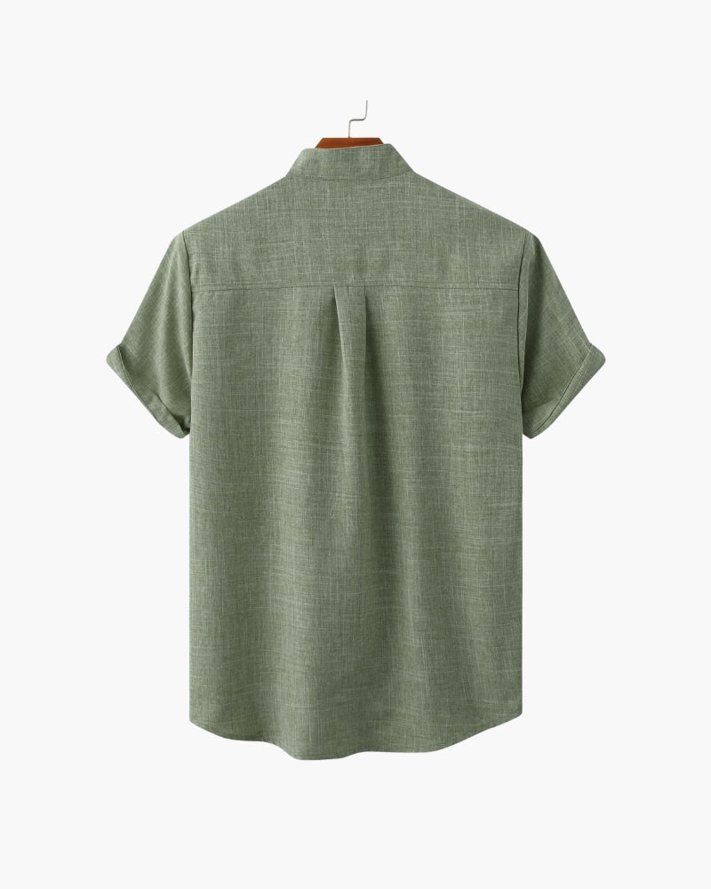 Evaristo — Camisa de corte natural con elegancia casual