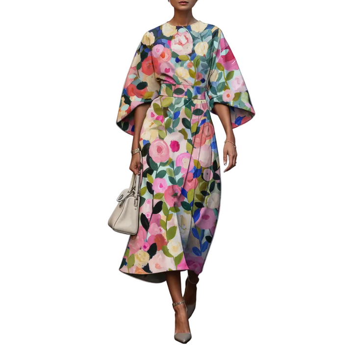 FLORALUXE™ Elegantne Kleit