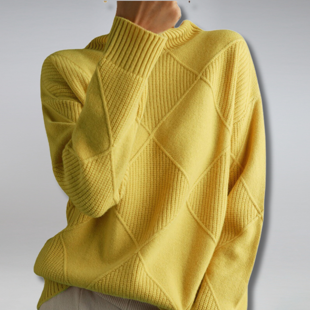 LINLEY™ | Elegant Ribbed Turtleneck Sweater