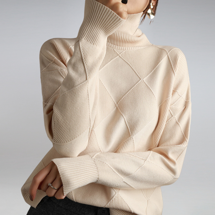 LINLEY™ | Elegant Ribbed Turtleneck Sweater