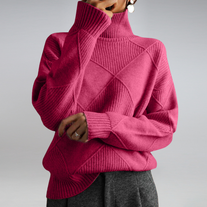 LINLEY™ | Elegant Ribbed Turtleneck Sweater