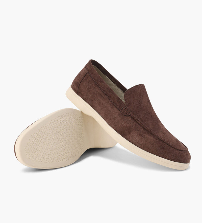 Suede Leather Slip-On Shoes