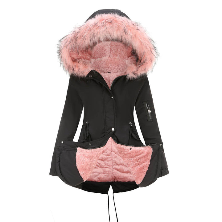 MARINA™ | Cozy Velvet-Trimmed Parka
