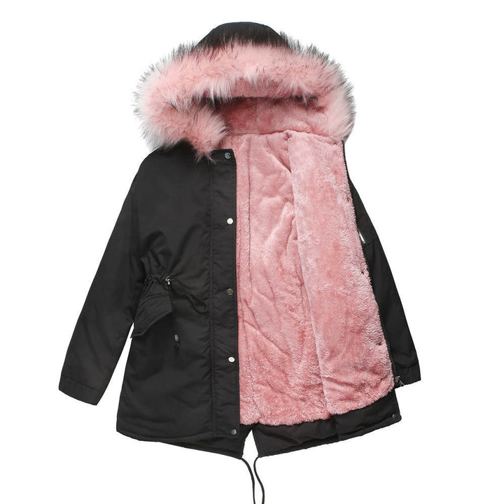 MARINA™ | Cozy Velvet-Trimmed Parka