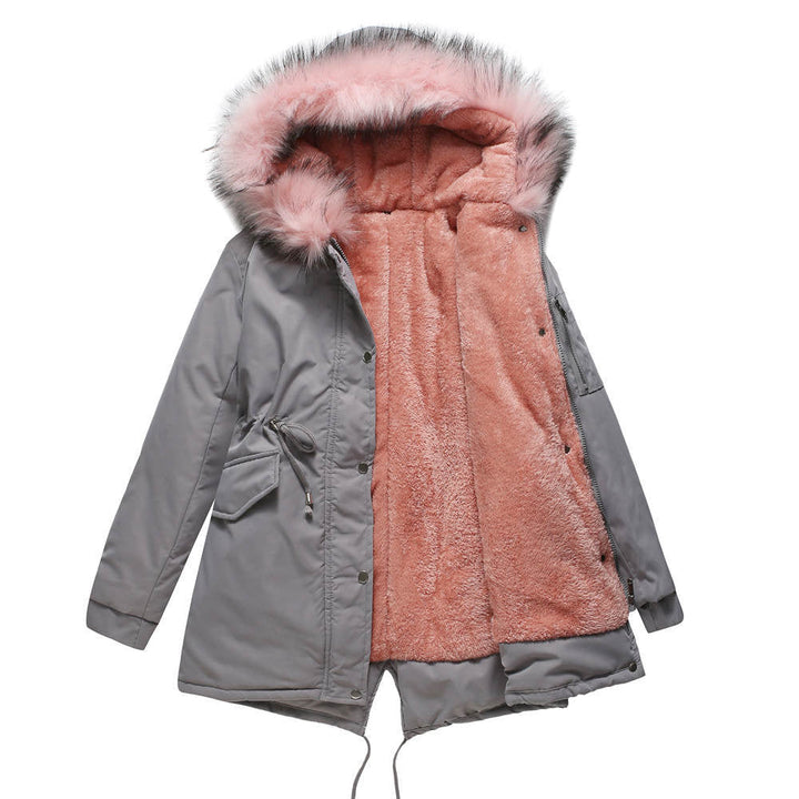 MARINA™ | Cozy Velvet-Trimmed Parka