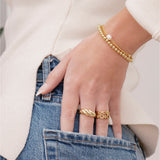 Pulsera Mykonos Luxe Gold