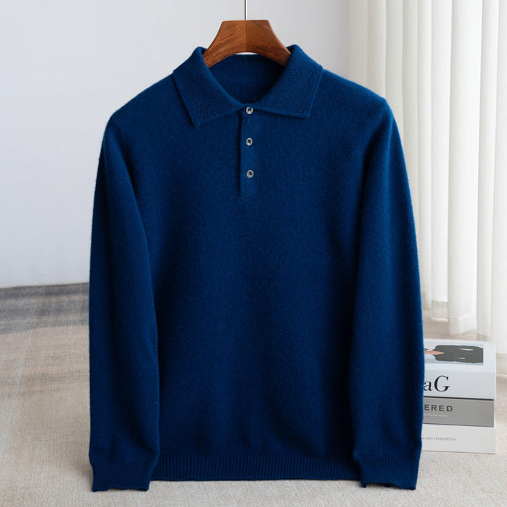 Toomas Signature-Polo Jersey de Punto con Refinamiento Atemporal