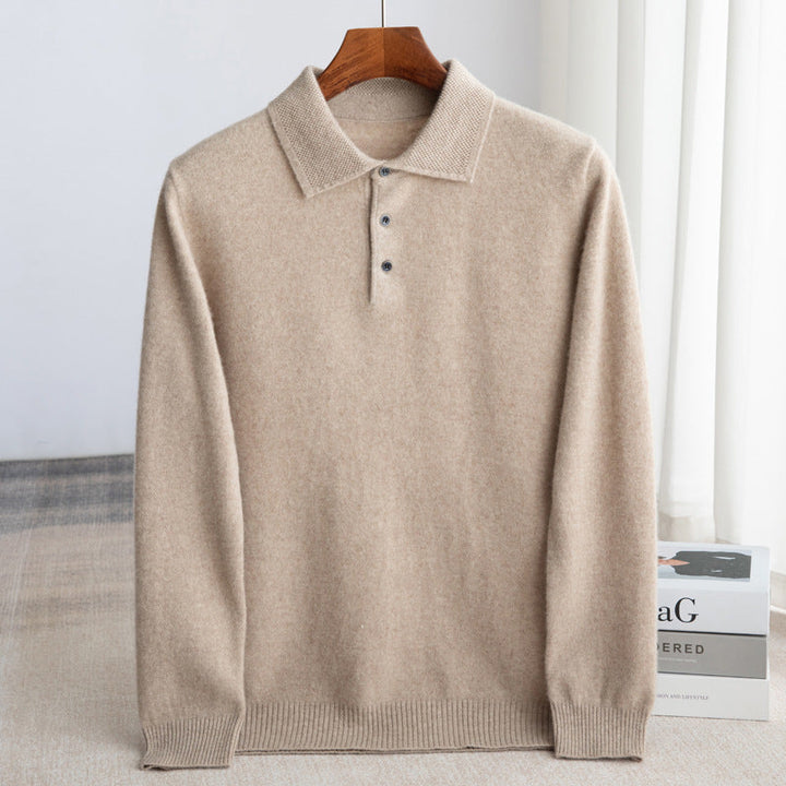 Toomas Signature-Polo Jersey de Punto con Refinamiento Atemporal